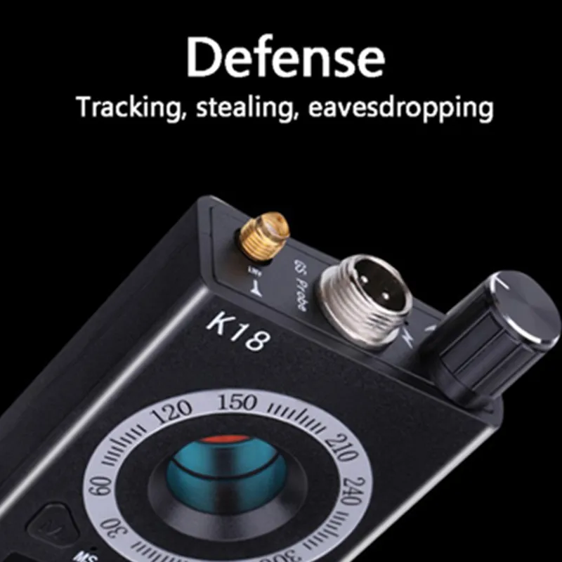 

Anti-eavesdropping Anti-sneak Shot Wireless GPS Detector Audio Bug Finder Wireless Detector 1MHz To 6.5GHz EU Pug