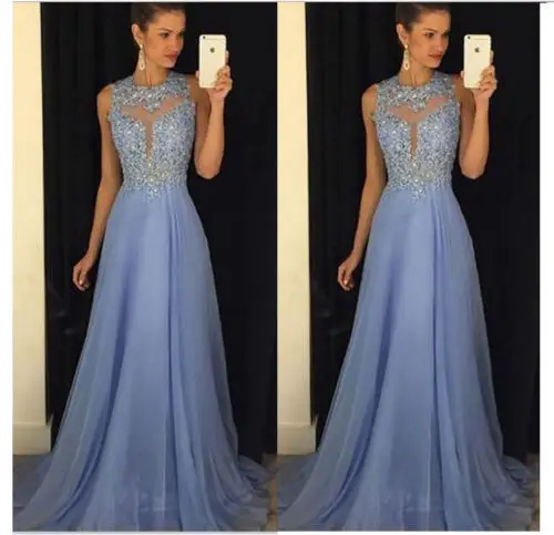 

2019 New Women's Dress Elegant Ladies Women Summer Long Dress Ball Gown Formal Party Dresses sleeveless