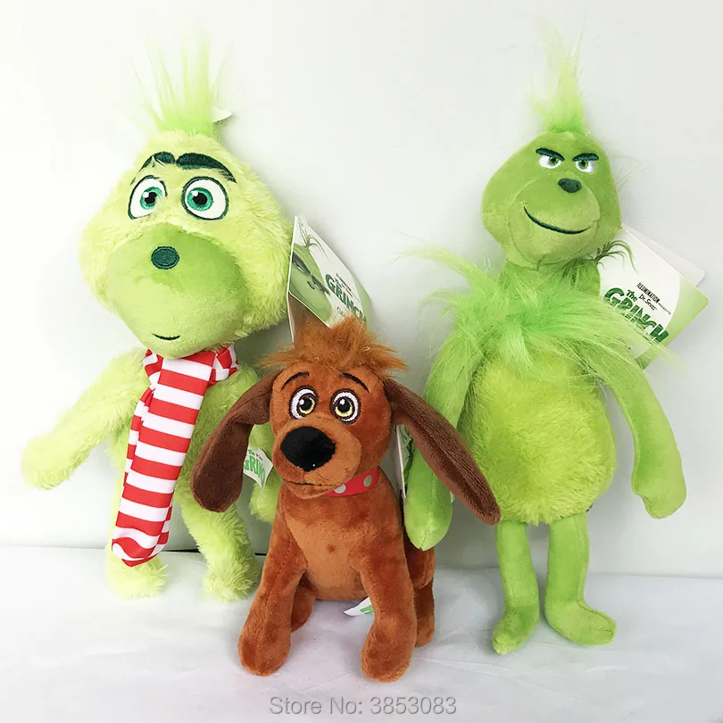 the grinch bean plush