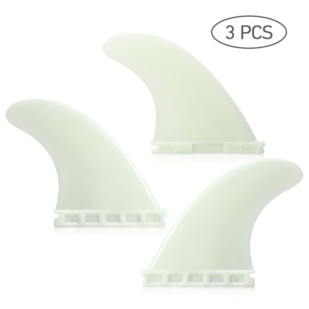 

Fin 4.37'' Surfing Surfboard Fins Longboard Sliding Surfing Accessories Surfboard Fins FCS Future Fin Thruster 3 Packs
