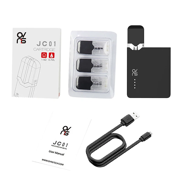 

Ovns Jc01 Pod Vape Kit 400Mah Built In Battery Box Mod With 0.7Ml Cartridge Pod Vaporizer E Cigarette Kit