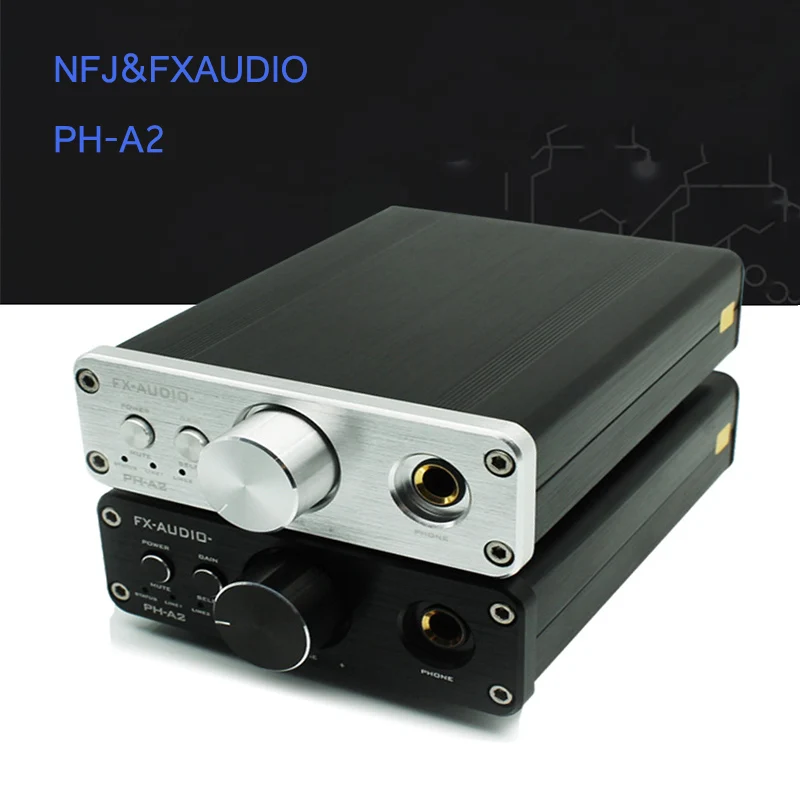 NFJ и FXAUDIO PH A2 TPA6120A2 HIFI мини усилитель для наушников 3 5 мм + RCA рабочего стола