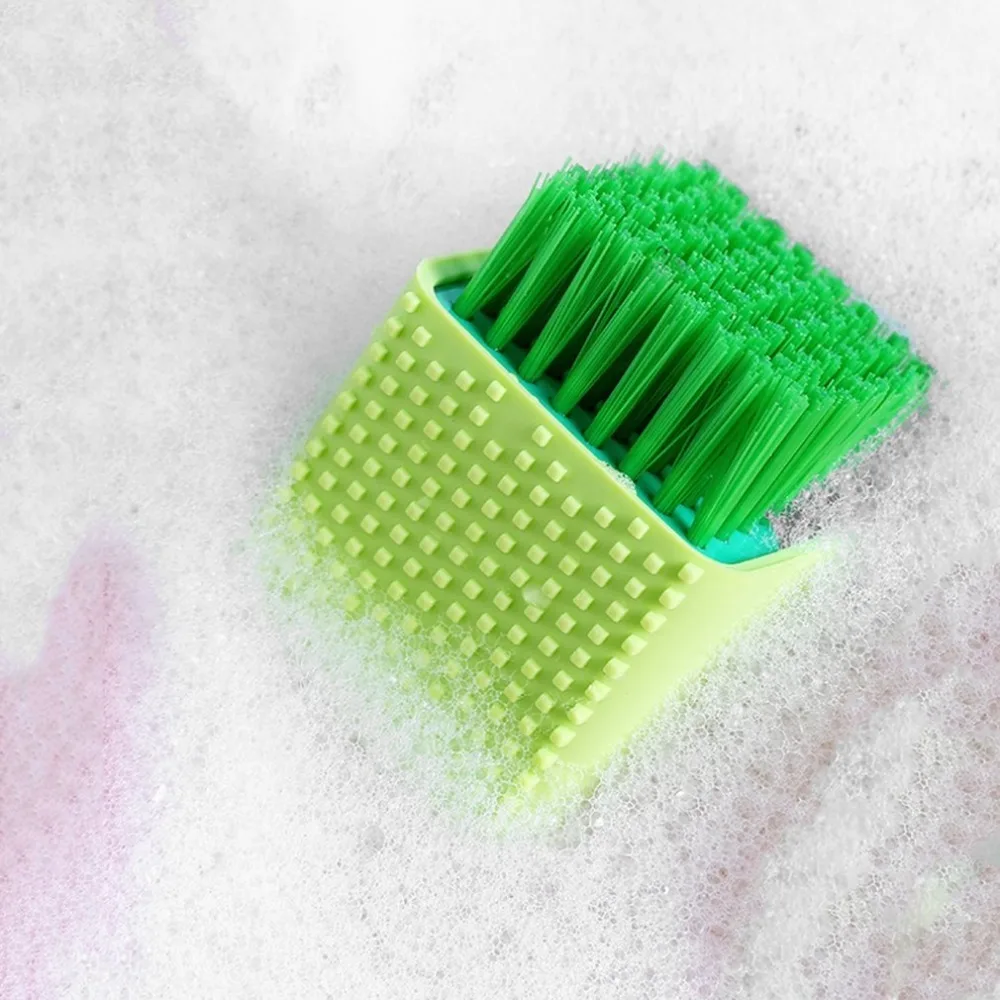 Cleaning Tool Mini Portable Cleaning Brush Magic Silicone Long Hair