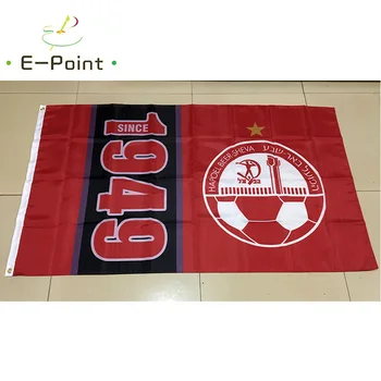 

Israel Hapoel Beer-Sheva FC 3ft*5ft (90*150cm) Size Christmas Decorations for Home Flag Banner Type D Gifts