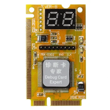 

Notebook Diagnostic Card 2-Digit Mini PCI/PCI-E LPC POST Analyzer Tester