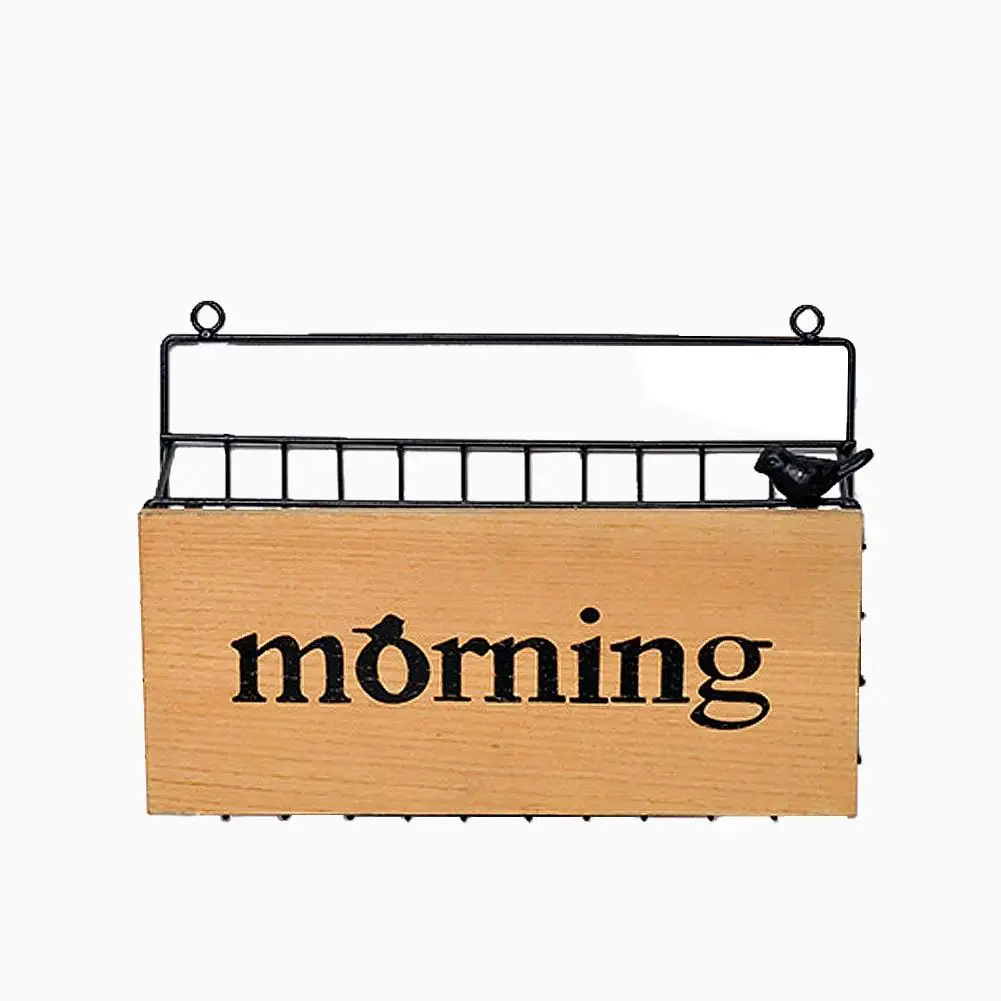 الشمال بسيطة جدار شنقا الحديد صحيفة تخزين الرف الإبداعية الطيور الكتب مجلة أصحاب زينة الأزياء