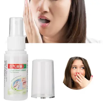 

Oral Hygiene Care Bad Breath Odor Herbal Mouth Freshener Antibacterial Spray 30ml n