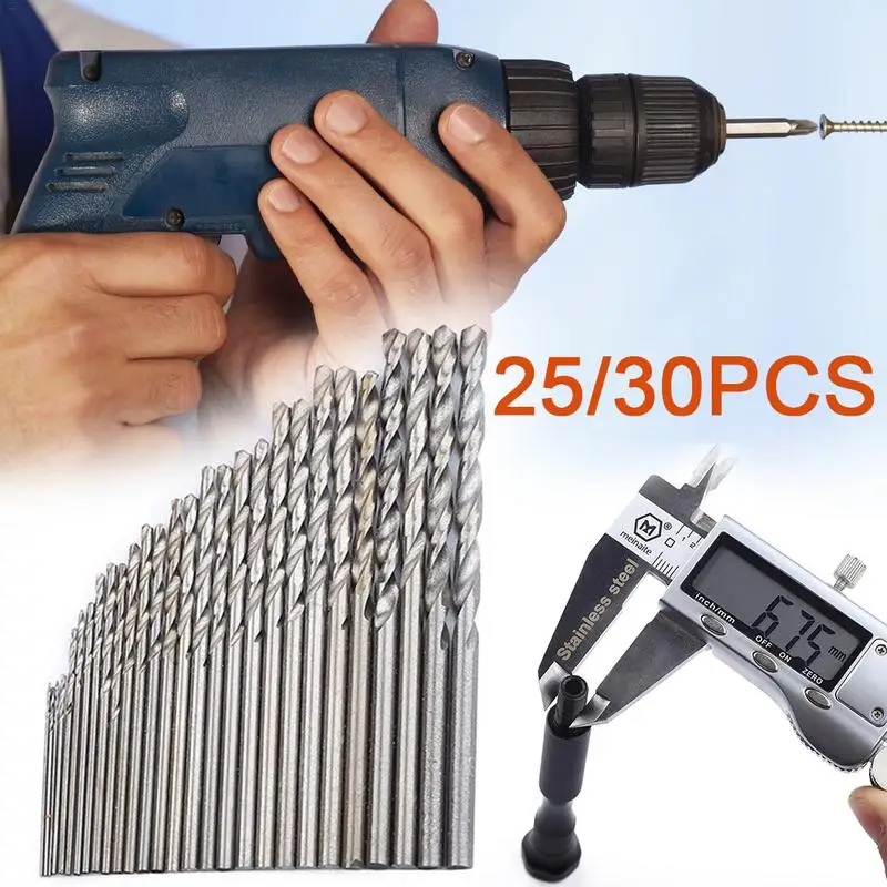 Hand Drill Jewelry Craft Hand Mini Micro Hand Drill Keyless Chuck + 25