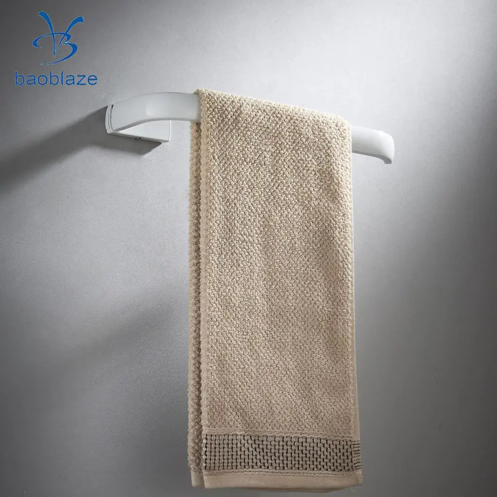 Online Wand Montiert Messing Bad Handtuch Rack Handtuch Schiene Bar Einzigen Stange Bad Handtuch Regal Aufhänger für Home Hotel