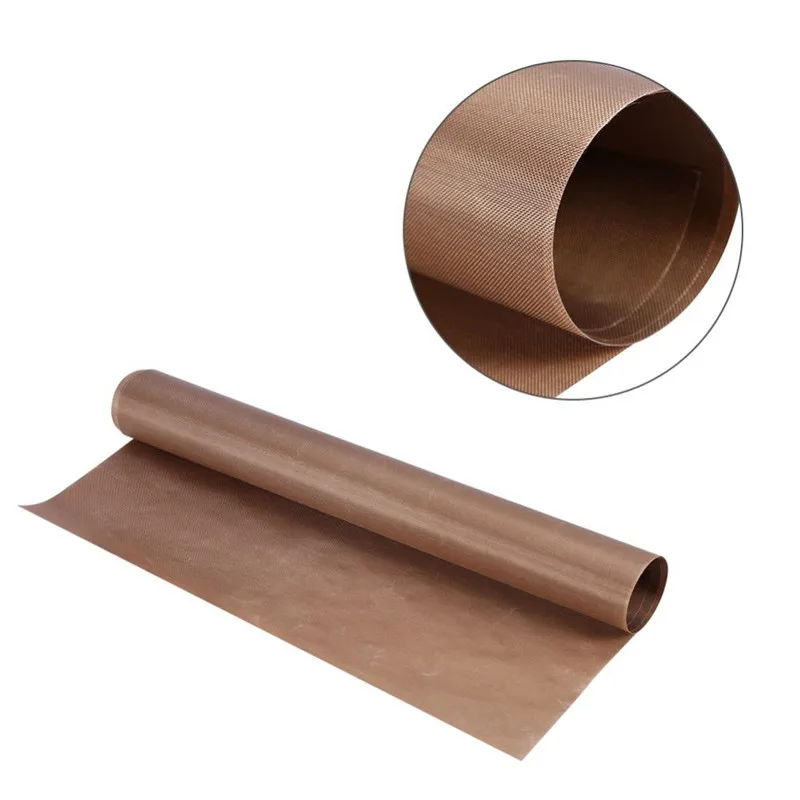 1Pcs 60*40 cm Reusable Baking Mat, High Temperature Resistant Teflon Sheet, Heat-Resistant Pad, Non-stick, for Outdoor BBQ