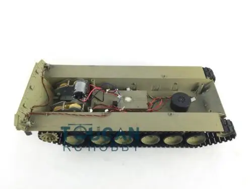 

Henglong 1/16 British Challenger II RC Tank 3908 Chasis W/ Plastic Tracks Wheels TH00488