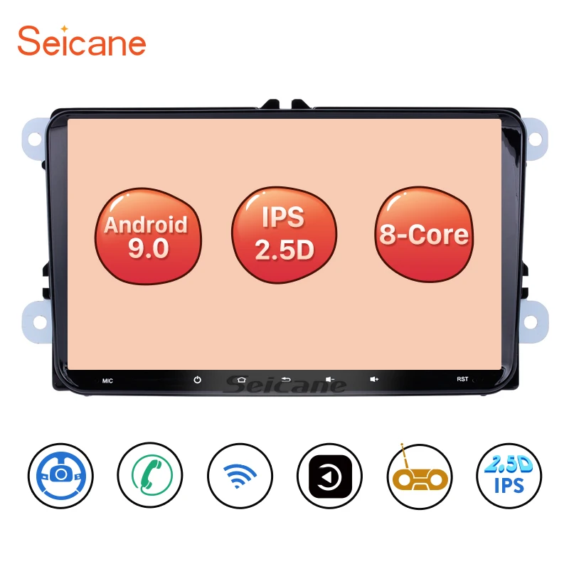 Top Seicane Android 9.0 9 inch Car radio GPS Navigation Stereo Player for VW Volkswagen Scirocco Golf Polo Passat b5 Jetta Tiguan 0 Top Seicane Android 9.0 9 inch Car radio GPS Navigation Stereo Player for VW Volkswagen Scirocco Golf Polo Passat b5 Jetta Tiguan 0