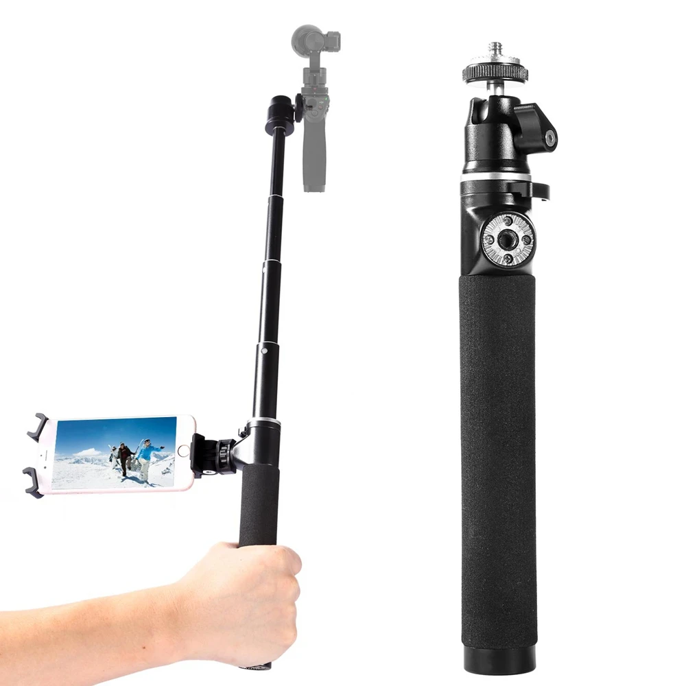 

Extension Stick Telescoping Rod Selfie Stick for DJI Osmo Handheld Gimbal XIAO Yi for GoPro 4K Hand-held Pole Camera Accessories