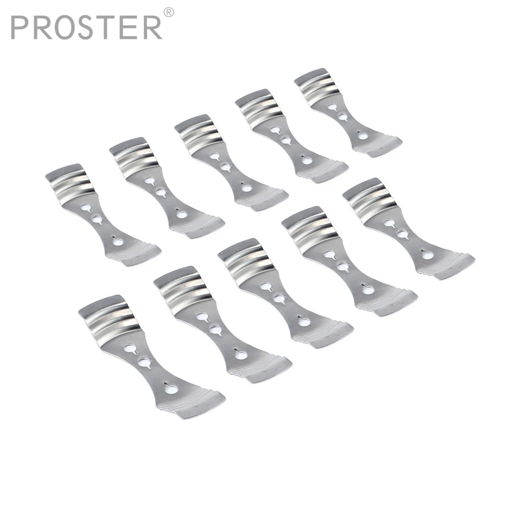 

Proster 10Pcs/set Metal Candle Wicks Holder Practical Centering Device Candle Making Supplies Tool New Silver