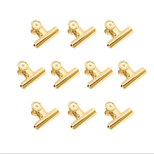 30 Пак 1 дюймов маленький бульдог шарнирные зажимы, металлические скрепки для бумаг файл бумажные Зажимы для денег для бирок сумки, магазины, офис и хо