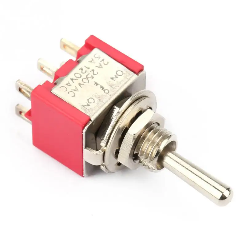 Фонарь 10 шт. вкл. ВЫКЛ. фонарь ddт 6 Pin мм 2A/250 В переменного тока 5A/120 3