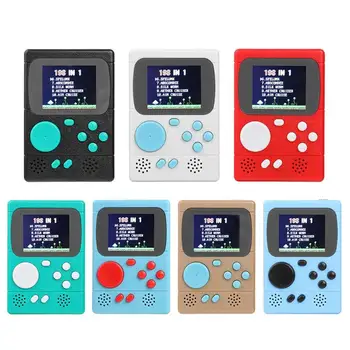 

ALLOYSEED Mini Retro Video Game Console 2.4" LCD Color Display Portable Pocket Handheld Game Player Built-in 198 Classic Games