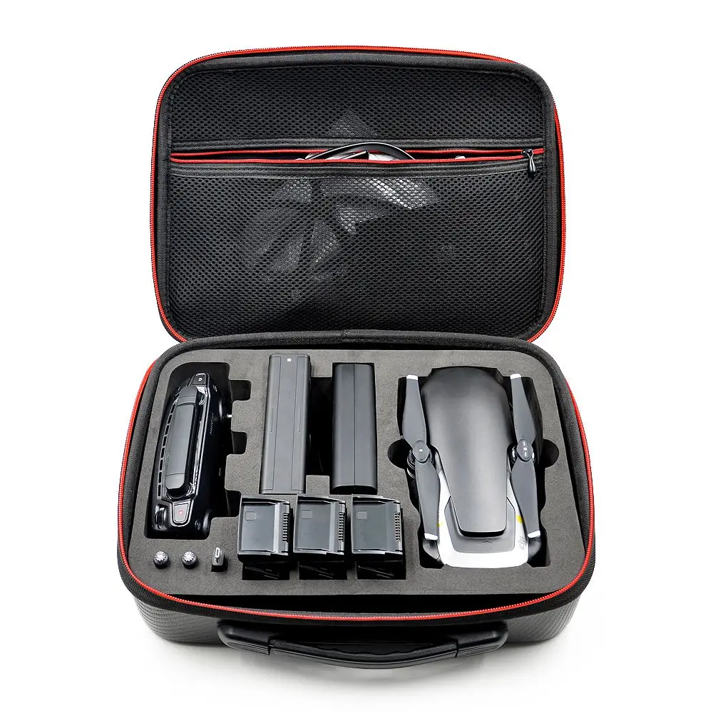 ##BUY Waterproof Storage Bag Hardshell Handbag Case for Carrying DJI MAVIC Air Drone amp; 3 Batteries and Accessories Carry Bag
