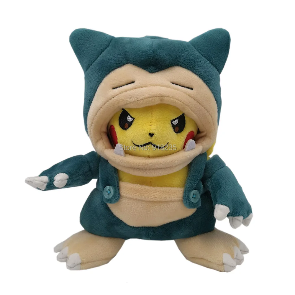 7 видов стилей Ampharos Garchomp Hydreigon Charizard Maniac Tyranitar Snorlax Pika 8 &quot18 20 см плюшевая кукла