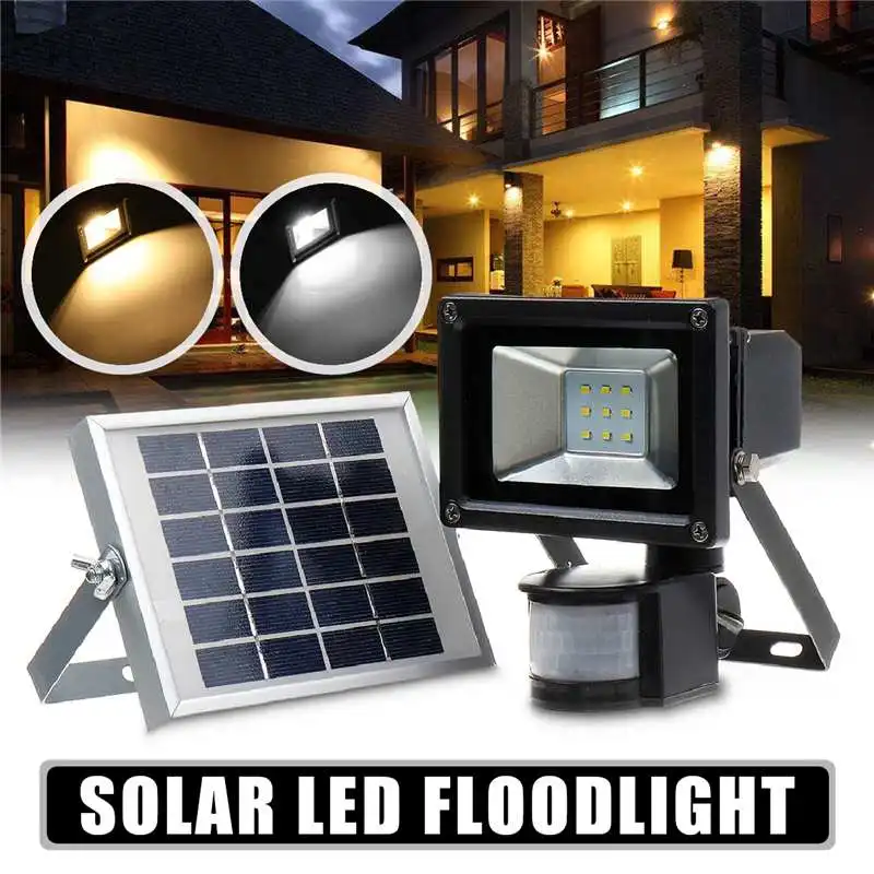 

Outdoor Motion Sensor Flood Lights IP65 Waterproof Adjustable Heads Lamp for Entryways, Patio, Yard,Solar LED Security Light