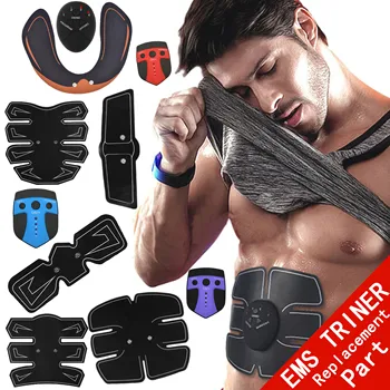 

2pc Replacement Part Muscle Stimulator EMS Figure Slimming Machine Abdominal Muscle Tens Exercise Slim Belt Rechargeable P