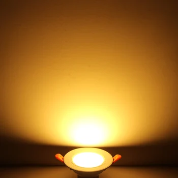 

Warm White Cold White LED Downlight Dimmable 3W 7W Waterproof Recessed LED Lamp Spot Light AC85-265V