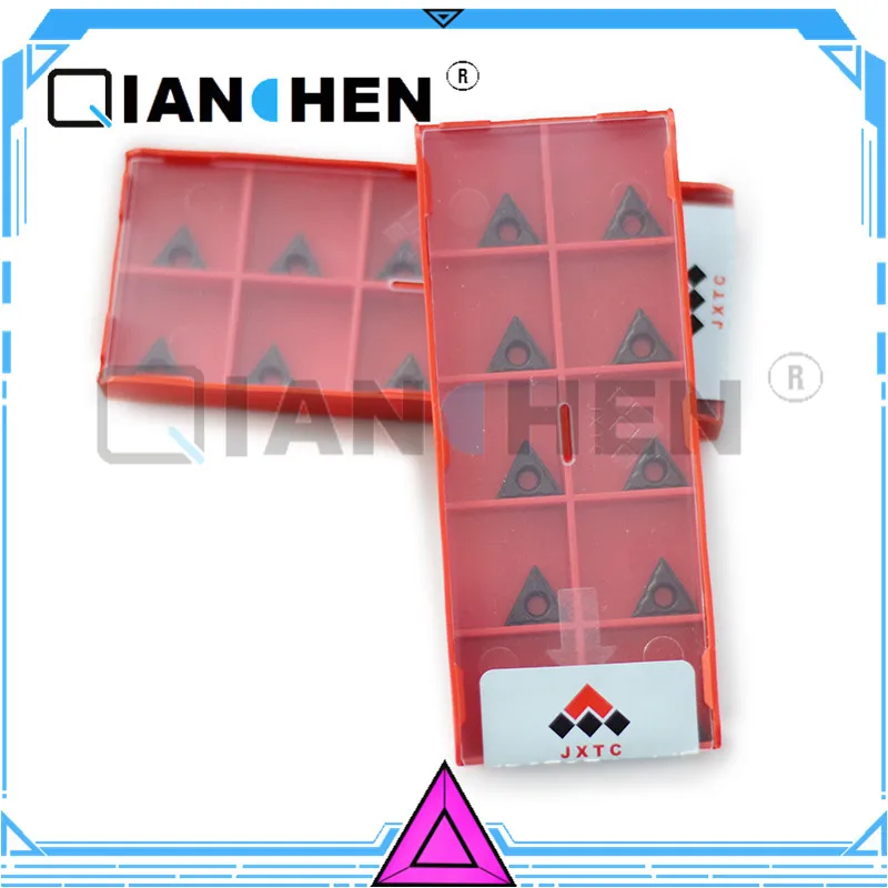 

Original JXTC TCMT110204-HF JT3115 TCMT110208-HF JT3115 (10pcs/lot) tungsten Carbide Cutting tools insert
