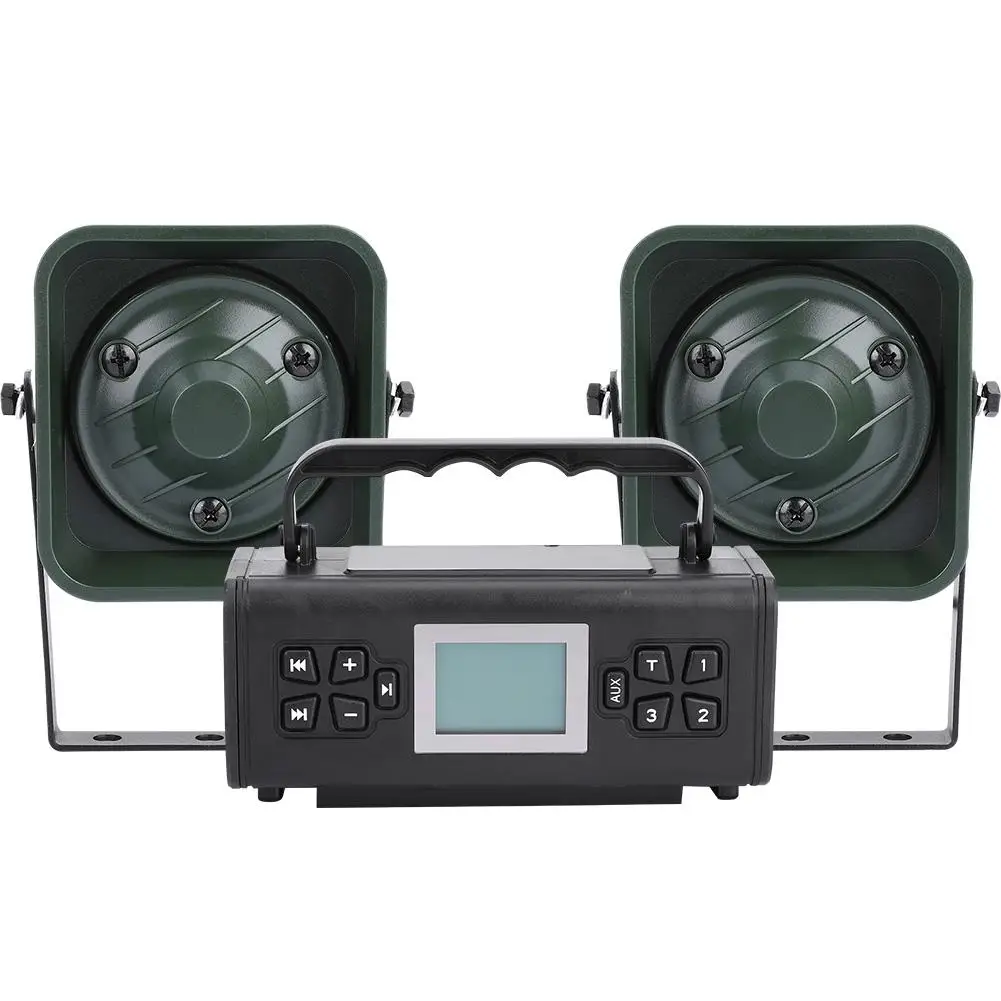 

Electronic Hunting Decoy Bird Caller Player Built-in 200 Sounds 50W 150dB Double Speakers Support MIX voice play,CD, MP3