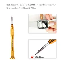 Высокое качество Инструменты для ремонта мобильных телефонов y-наконечник 0,6 мм отвертка с тремя крыльями инструмент для разборки для iPhone 7/iPhone 7 Plus Новинка