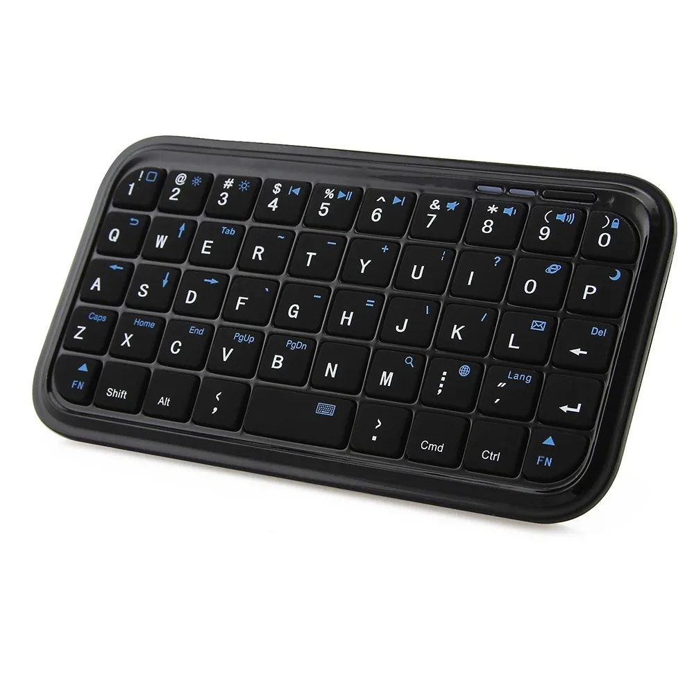 Chuyi Wireless Bluetooth 3.0 Mini Black Keyboard Portable 49 Keys Ultra