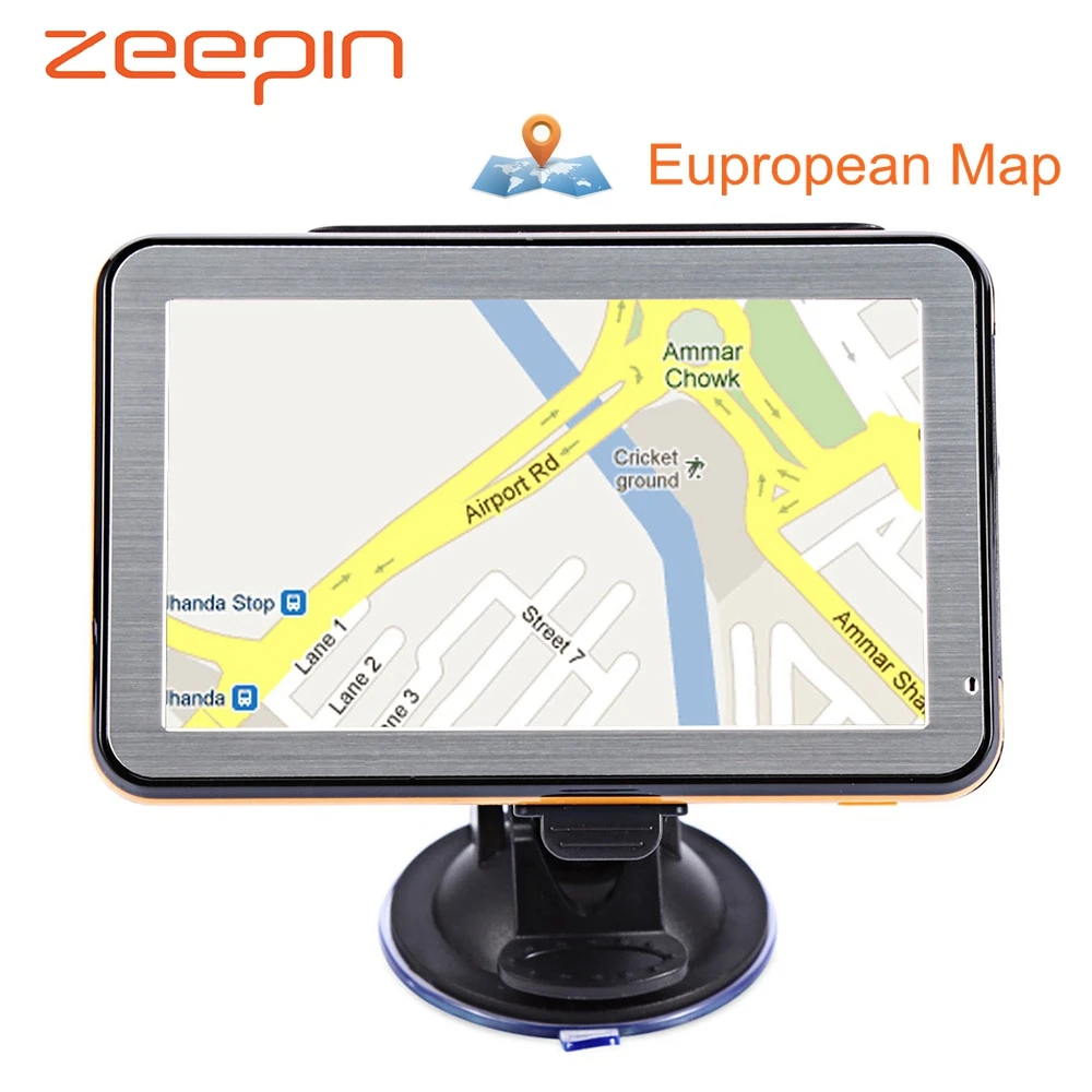 

5inch Touch HD Car GPS Navigation FM Radio Europe Map USB TF Sat Nav Voice Guidance Truck Gps Navigators Auto Southeast Asia map