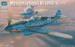 Трубач 1/32 BF109G-6 немецкий 02296 [ранний] самолет военный самолет модель самолета