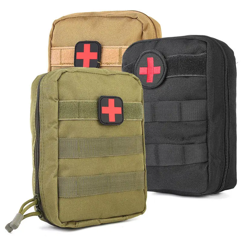 

Hot Sale Tactical Medical First Aid Kit Bag Molle Medical Utility Pouch Military Package For Hunting Camping Hiking Outdoor Bags