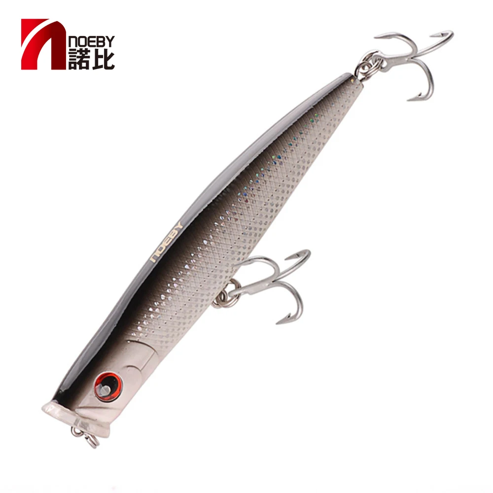 

Noeby Popper Fishing Lure 155mm 52g Classic Wave Climb Swimming Hard Bait Vmc Fishing Hooks Top Water Wobblers Fishing Bait
