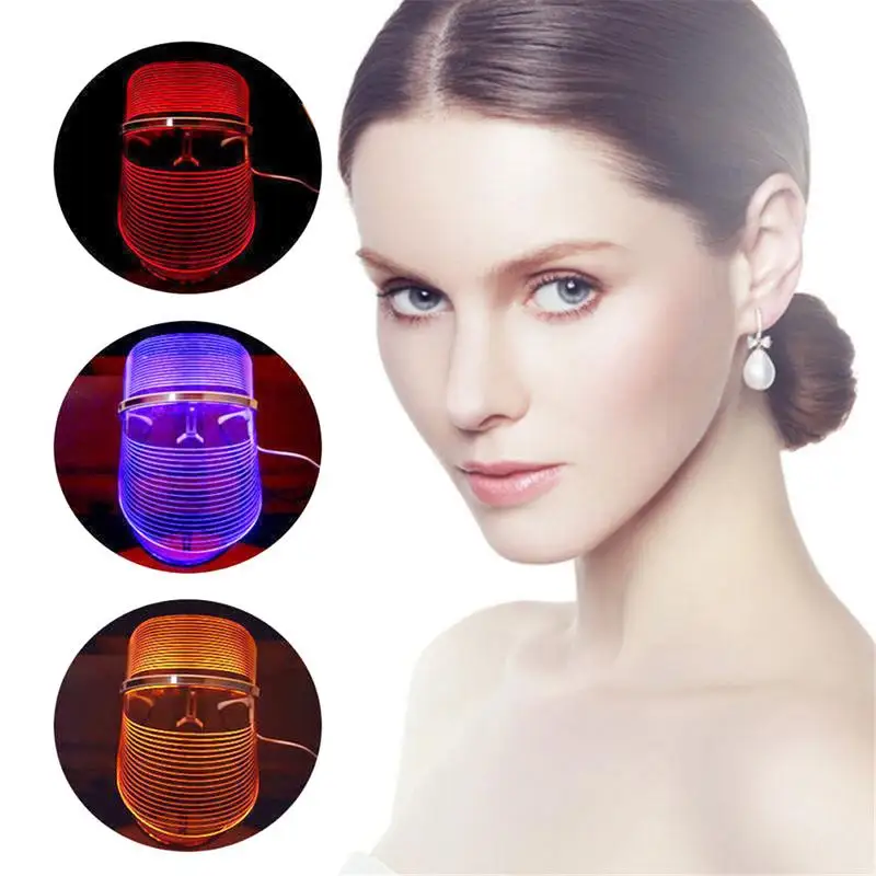 

LED Facial Mask Face Mask for Skin Rejuvenation Photon Therapy Light Anti Wrinkle Whitening PDT Skin Care Beauty Machine