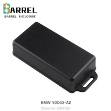 50 шт./лот 81*41*20 мм abs пластиковые настенные крепления распределительная коробка для электронных PLC корпус инструмент «сделай сам» печатной платы Корпус датчика случае