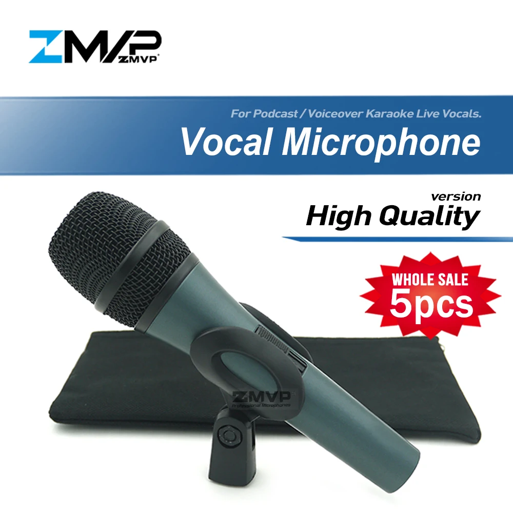 5pcs/lot High Quality Version 845 Professional Live Vocals Wired