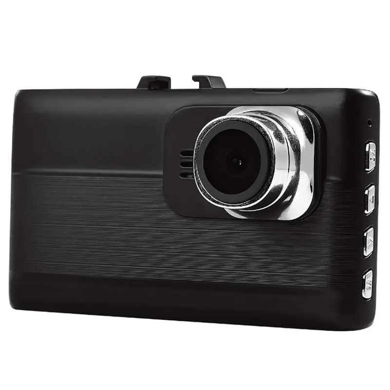 A70A Автомобильный видеорегистратор 3 HD экран 1080P Передняя задняя двойная запись WDR