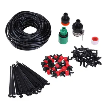 

Water Hose DIY Micro Drip Irrigation System Automatic Garden Sprinkler Watering Kit for Lawn Greenhouse Plants Sprinkling Tools