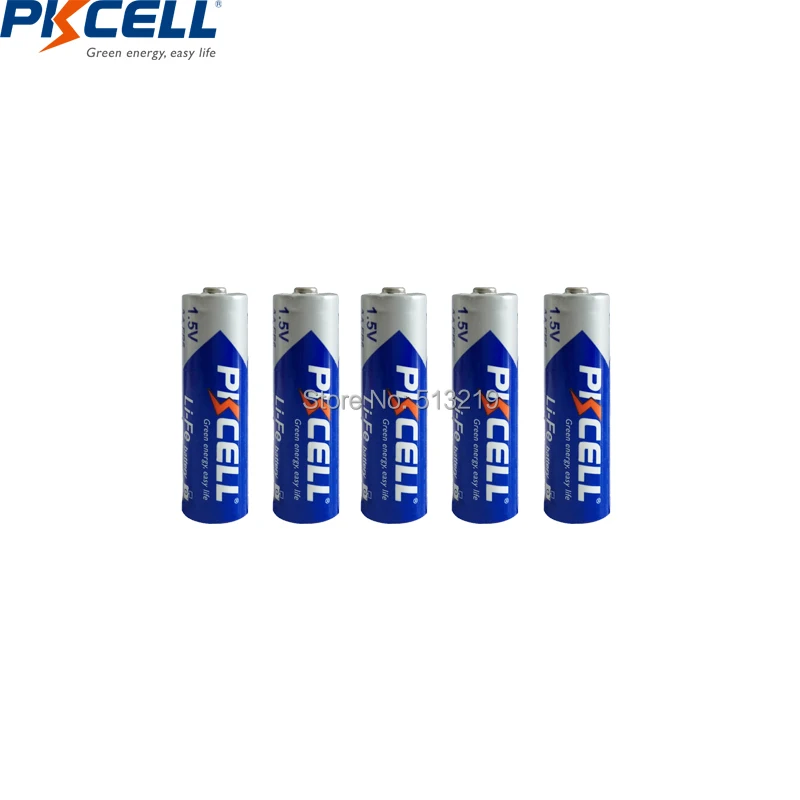5 шт. PKCELL FR14505 литиевая батарея AA 1 V 3000mAh батареи fr 14505 долгий срок годности цифровая