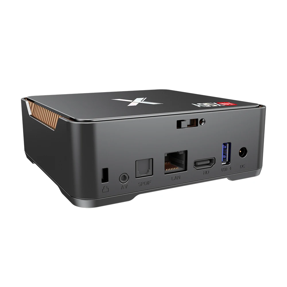 Смарт ТВ бокс A95X MAX Android 8 1 Amlogic S905X2 4 ГБ/64 Гб UHD 4K телеприставка VP9 H.265 2 4G/5G WiFi LAN BT4.2 HD TV
