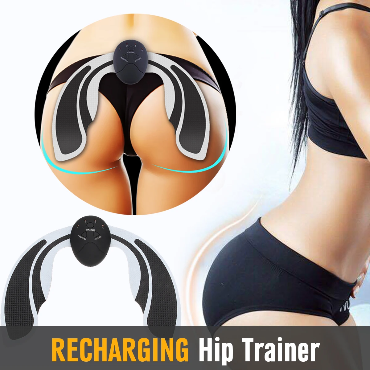 Бедра тренер Body Shaper мышцы ягодиц стимуляции Lifter обучение Booster хип тренер бум Training ягодицы зарядки/батареи