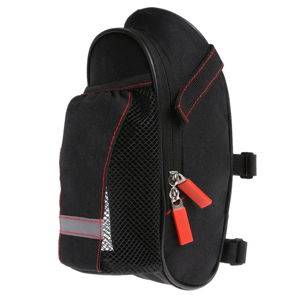 Bicycle Saddle Bag With Water Bottle Pocket Waterproof MTB Bike Rear