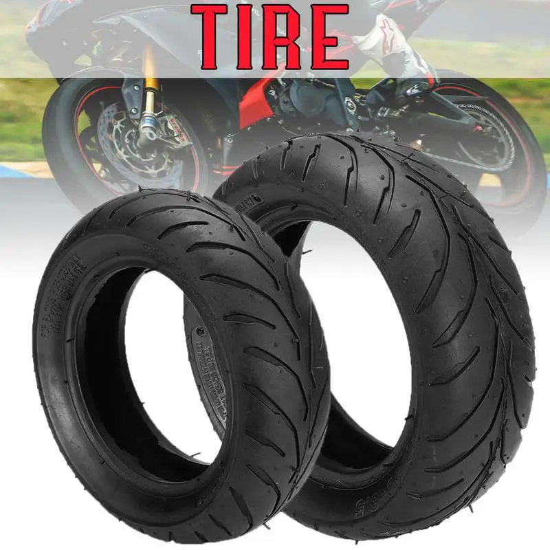

Motorcycle Tires Front Rear Tire + Inner Tube 110/50/6.5 90/65/6.5 For 47cc 49cc Mini Pocket Bike Durable Thick Wheel