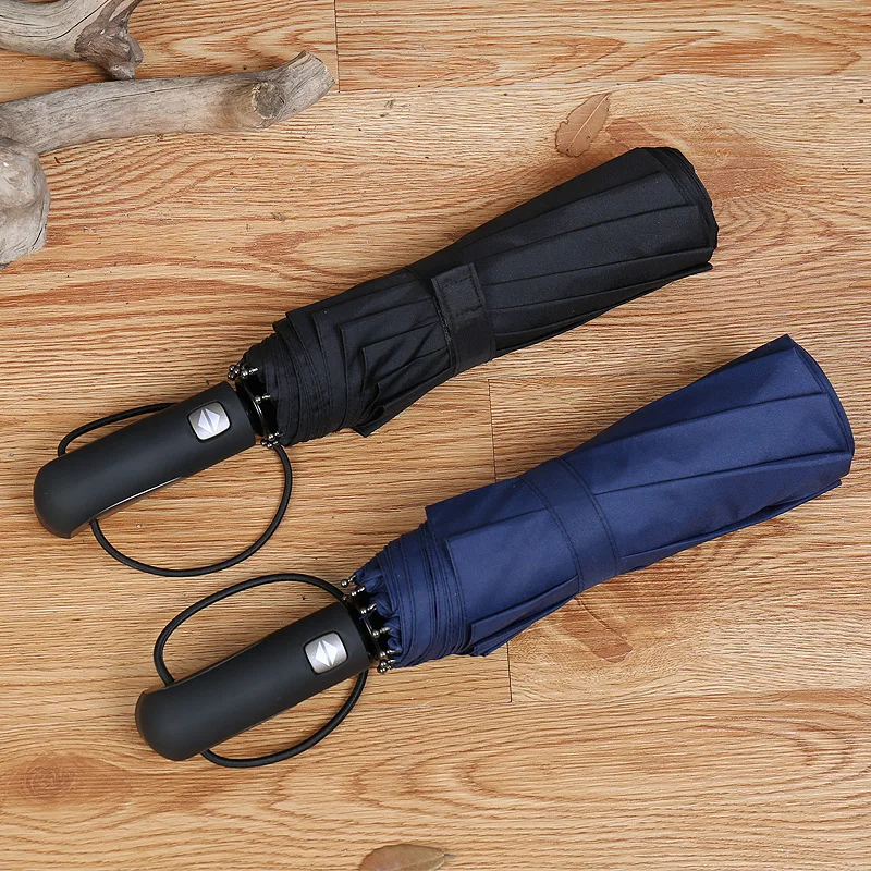 

Big Black Umbrella Male Female Automatic Folding Guarda Chuva Windproof Men Waterproof Women Strong Large Umbrella Rain Gear