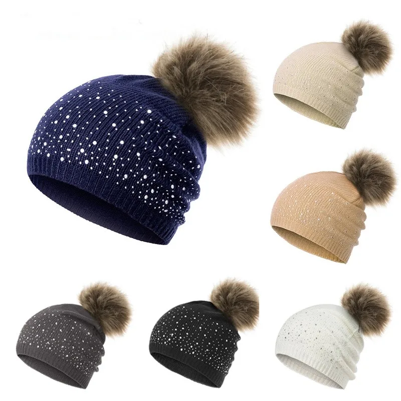 New Skullies Beanies Winter Hat For Women Men Skullies Beanies Warm Hat