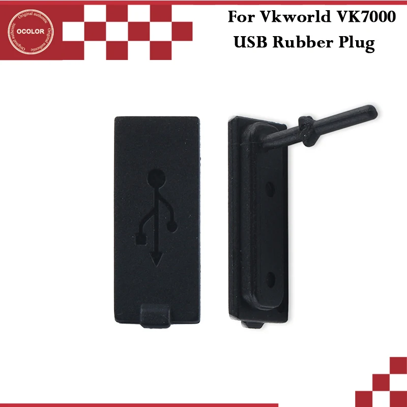 Ocolor для Vkworld VK7000 прочный черный usb-разъем резиновая пробка подвески мягкая