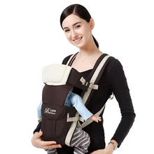 Новая детская переноска Всесезонная 4 позиции новорожденный для переноски детей слинг переноски младенческой малыша легкий гибкий дизайн хаки