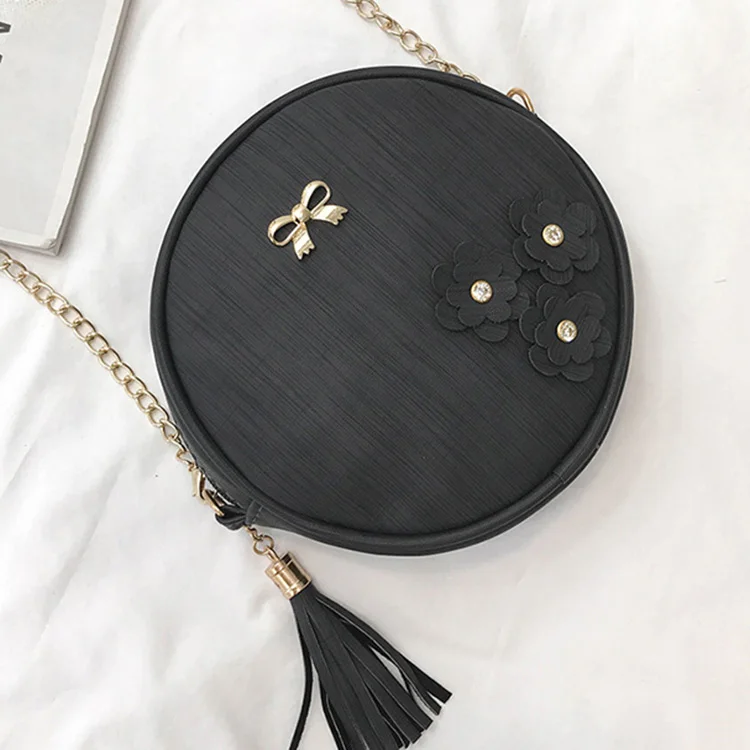 Women Round Sling Bag Shoulder Beg Tangan Korea Bags Handbag Top Handle Bags Aliexpress