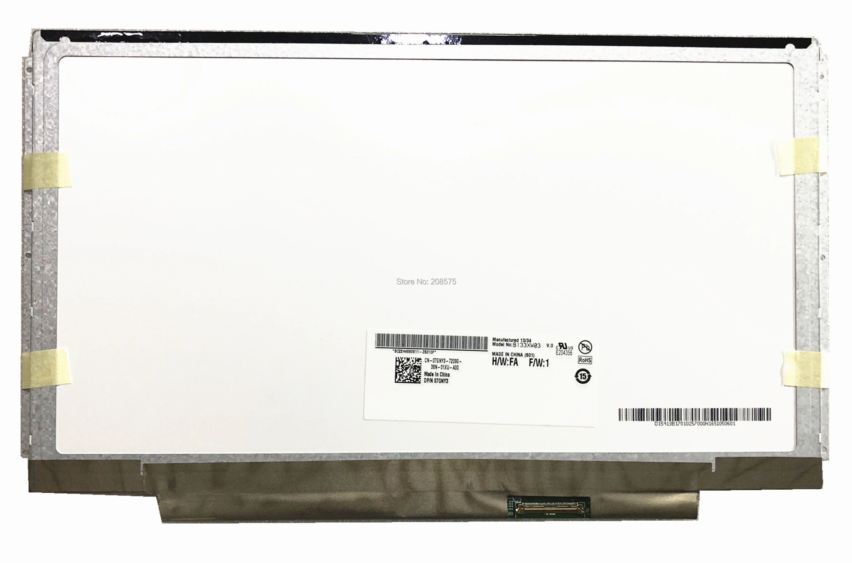 Бесплатная доставка B133XW03 V0 V.0 V.1 N133BGE-L31 L41 CLAA133WA01A N133B6-L24 LP133WH2 TLA1 TLA2 LTN133AT16 40 контактов